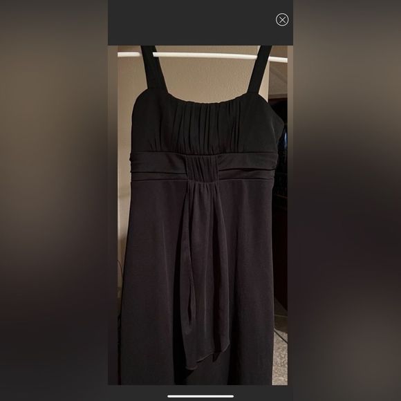 Roxette little black pretty dress with stylish front. - Picture 1 of 6